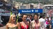 Závodní víkend Velké ceny Monaka si Lindsey Vonnová užívala.