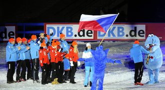 Biatlon v Česku začíná! Světový šampionát odstartovala světelná show