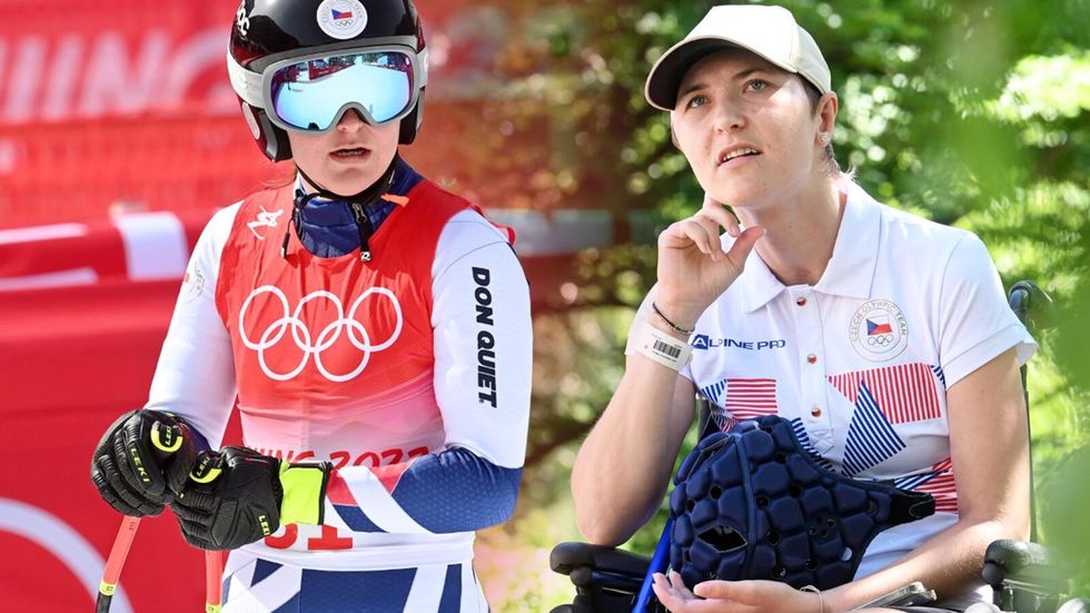 Česká lyžařka je po nehodě zase o kus dál ke zotavení