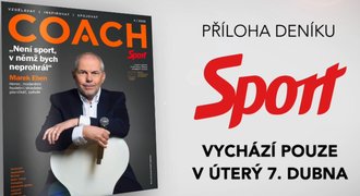 Magazín COACH: Eben, sport ve spárech státu i fotbalový kouč v Anglii