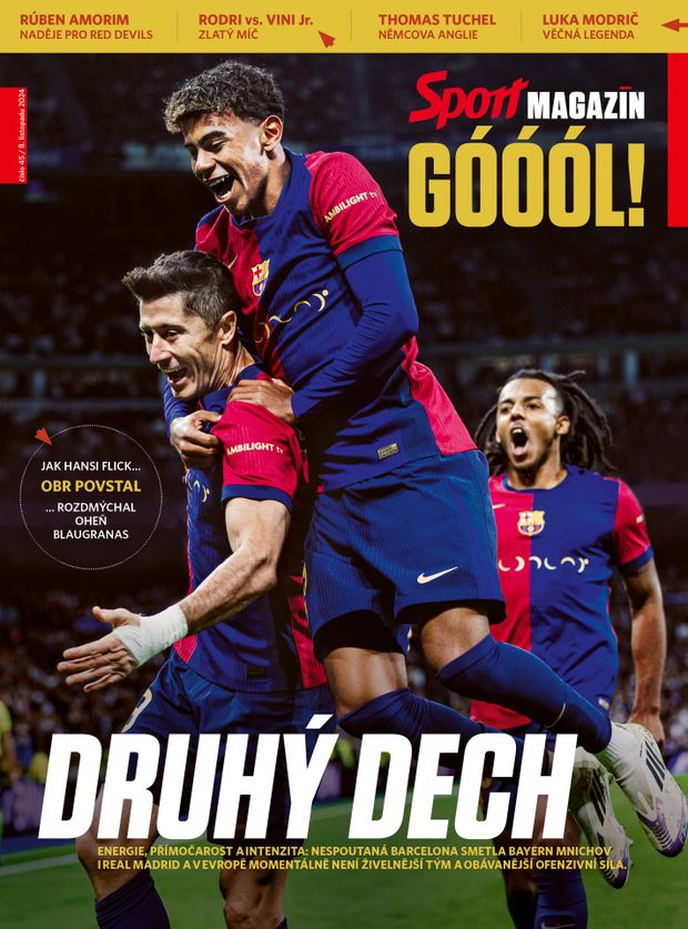 Nezkrotná Barca, skvělý Raphinha, Rúben Amorim na Old Traffrod, Němec Tuchel spásou Anglie… Vychází nový Góóól! Nezkrotná Barca, skvělý Raphinha, Rúben Amorim na Old Traffrod, Němec Tuchel spásou Anglie… Vychází nový Góóól!
