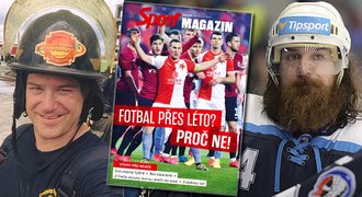 Sport Magazín už dnes: restart fotbalové sezony i hasič Hollweg