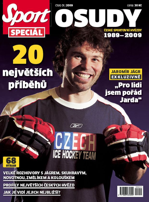 Sport speciál: Osudy českých sportovních hvězd 20 let od 17. listopadu 1989 Sport speciál: Osudy českých sportovních hvězd 20 let od 17. listopadu 1989