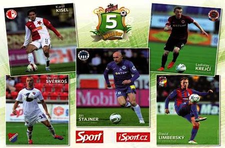 DÁREK Sport Magazínu: Plakát pěti hvězd Gambrinus ligy