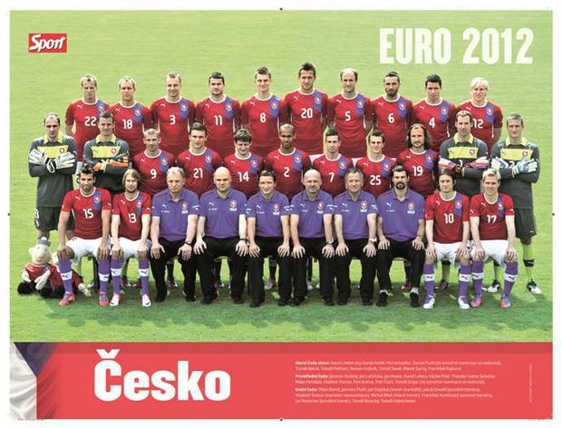 Maxiplakát české fotbalové reprezentace získáte jako dárek od Sport Magazínu Maxiplakát české fotbalové reprezentace získáte jako dárek od Sport Magazínu