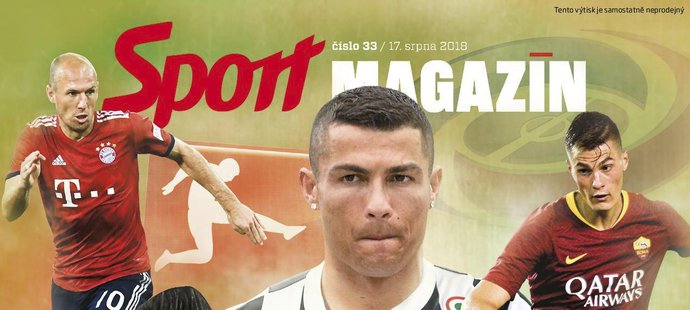 Exkluzivní servis ke startu špičkových fotbalových soutěží nabízí na 48 stranách páteční Sport Magazín
