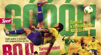 Nový Sport GÓÓÓL! Speciál k MS v Brazílii: Hrací plán a pět plakátů