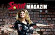 Lucie Šafářová na titulce Sport magazínu