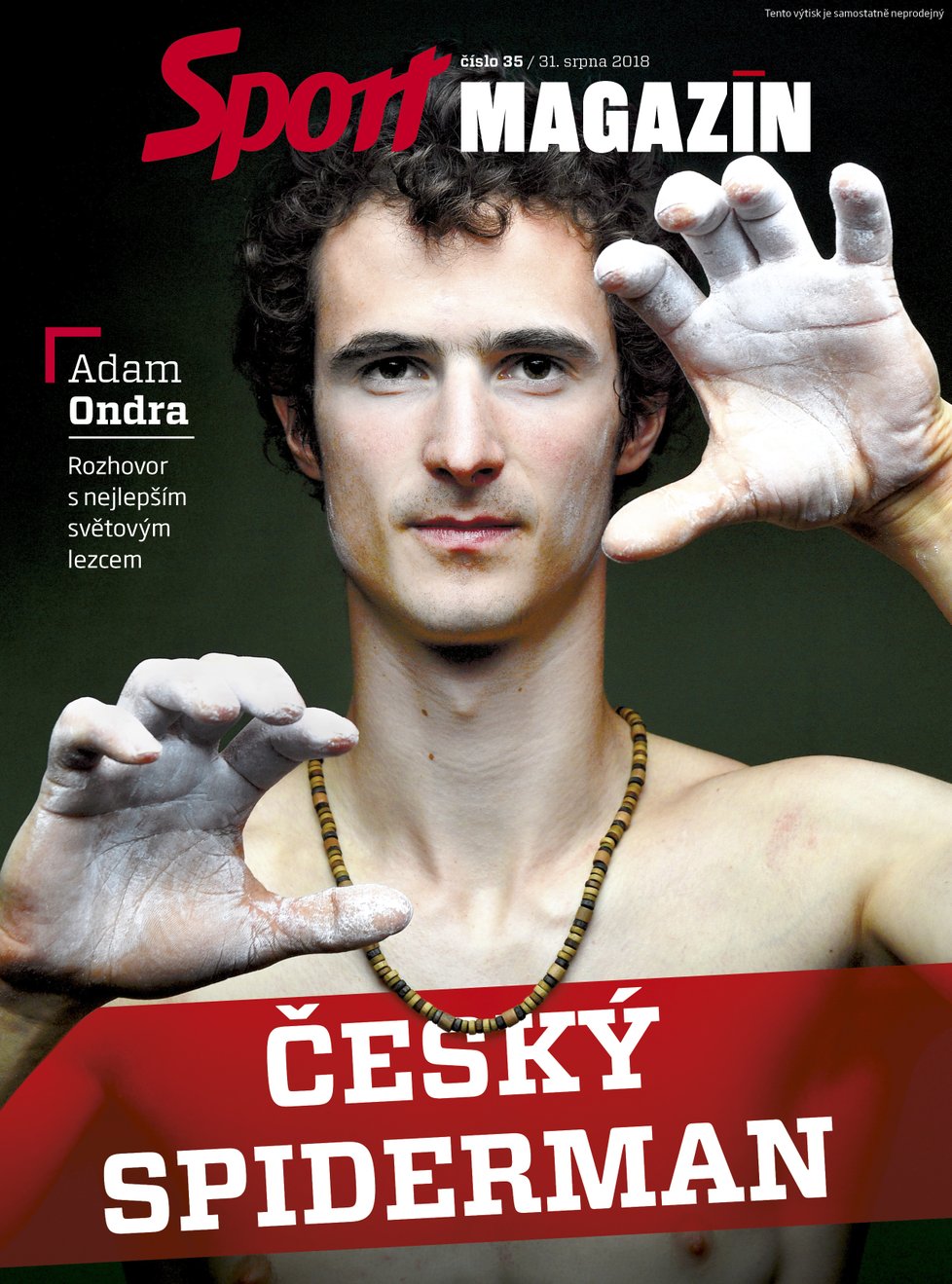 V pátečním Sport Magazínu najdete velký rozhovor s českým horolezcem Adamem Ondrou