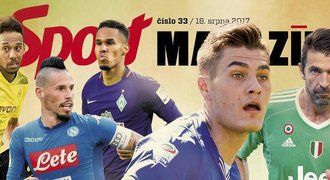 Sport Magazín: už v pátek fotbalový speciál k bundeslize a Serii A