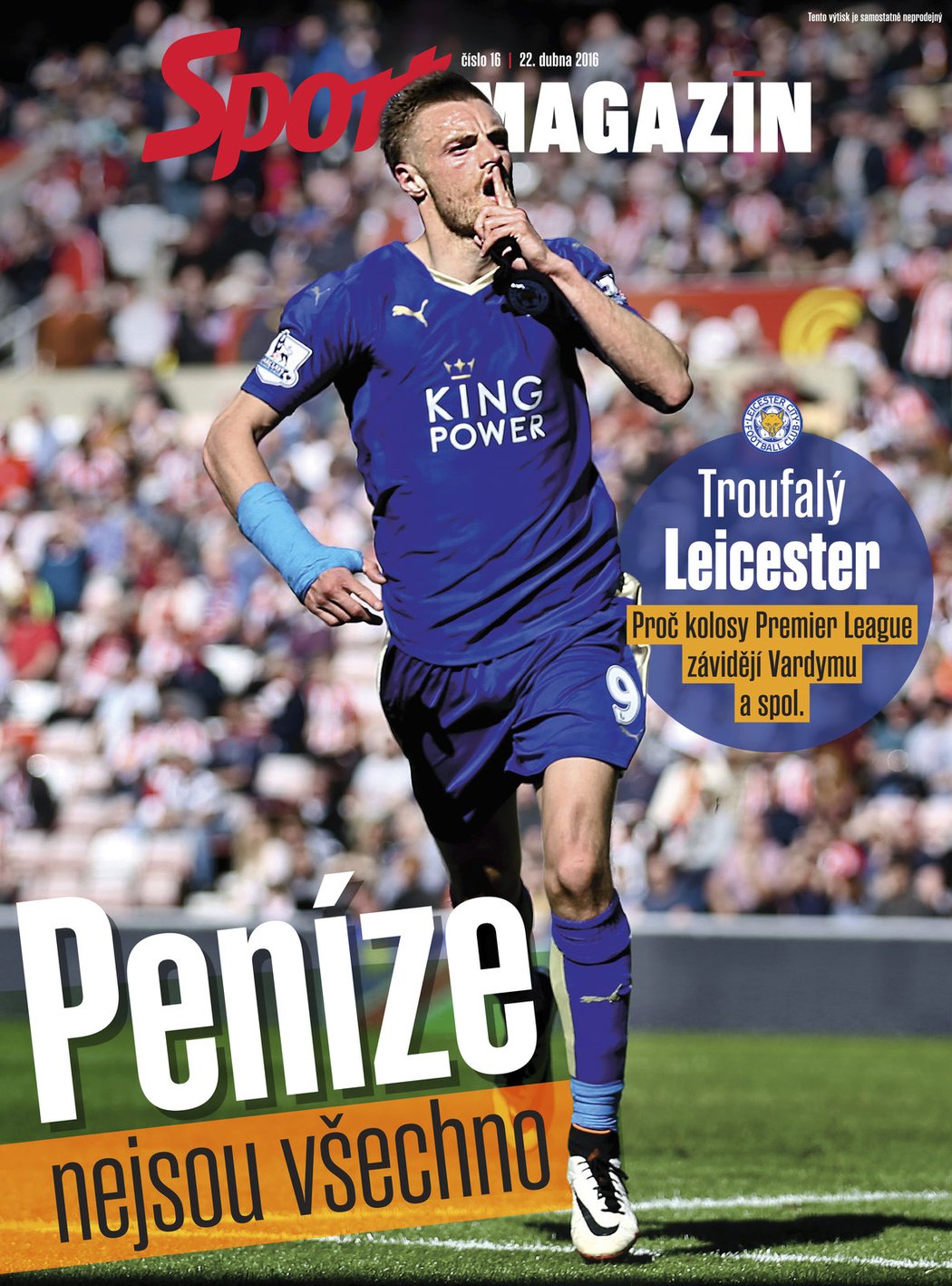 Páteční Sport Magazín nabízí téma kolem překvapivých lídrů Premier League z Leicesteru i rozhovor s Ryanem Hollwegem