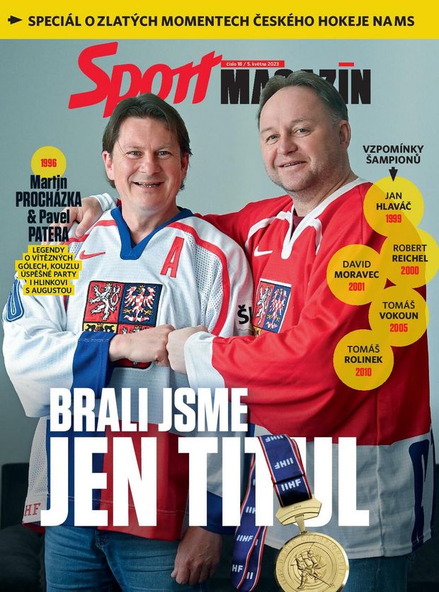 Speciální Sport Magazín o triumfech českého hokeje Speciální Sport Magazín o triumfech českého hokeje