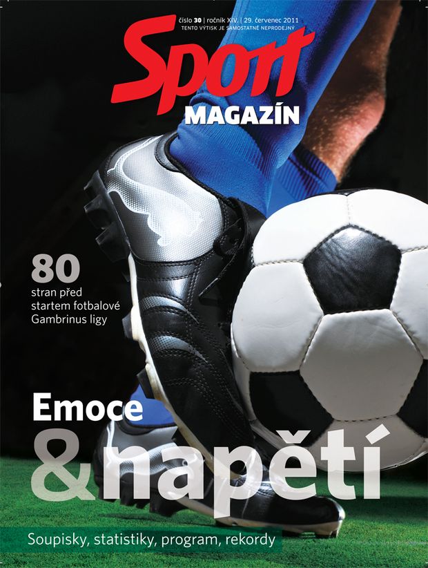Titulní strana Sport Magazínu Titulní strana Sport Magazínu