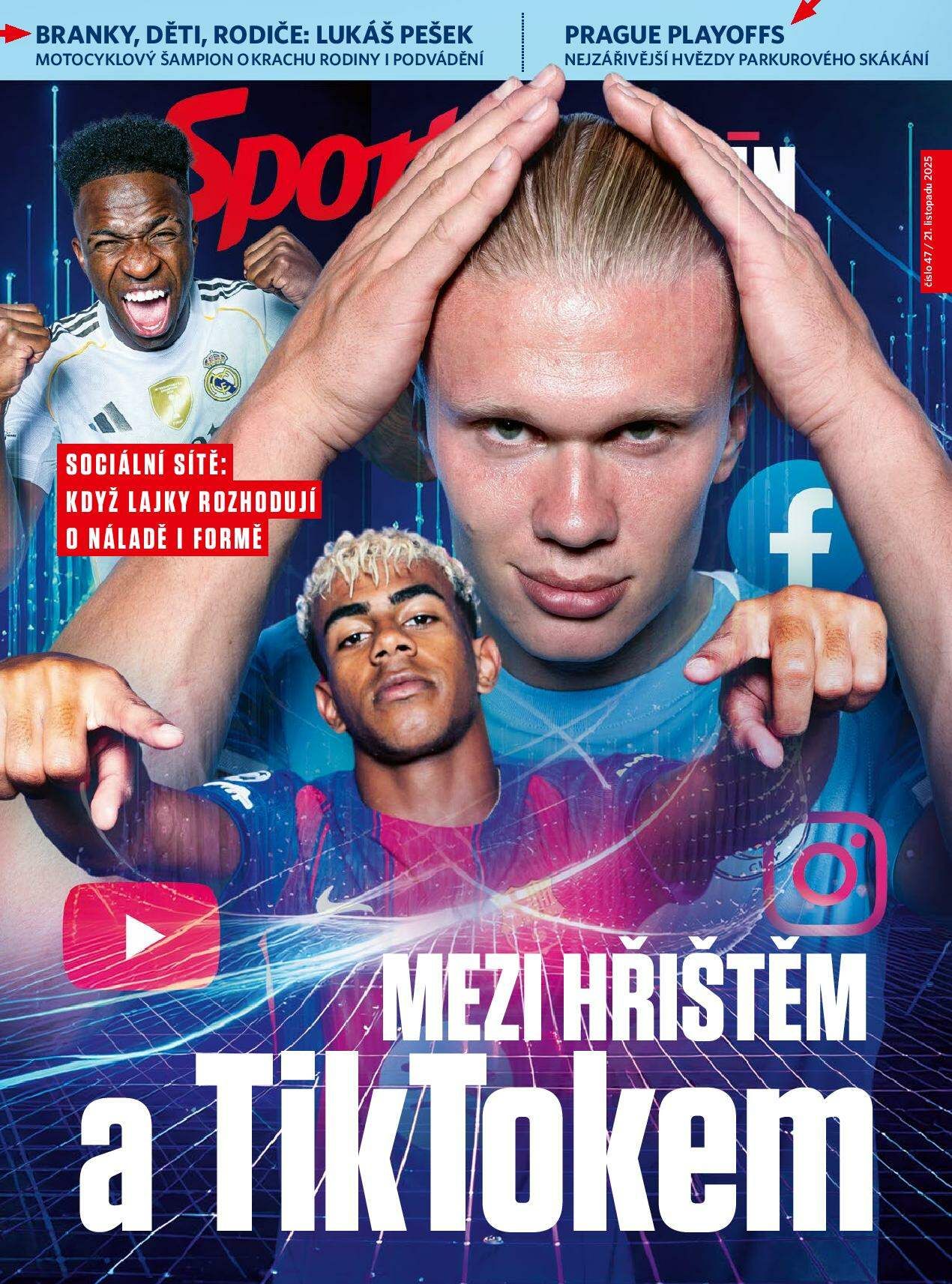 Titulní strana Sport Magazínu Titulní strana Sport Magazínu
