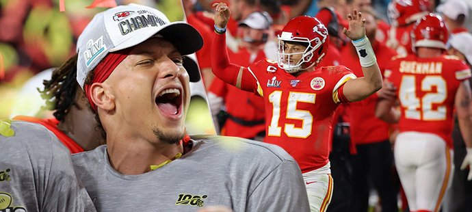 Quarterback Patrick Mahomes se stal v noci z neděle na pondělí nesmrtelným. A to mu je pouhých 24 let, NFL hraje třetím rokem. A navíc měl hrát baseball.