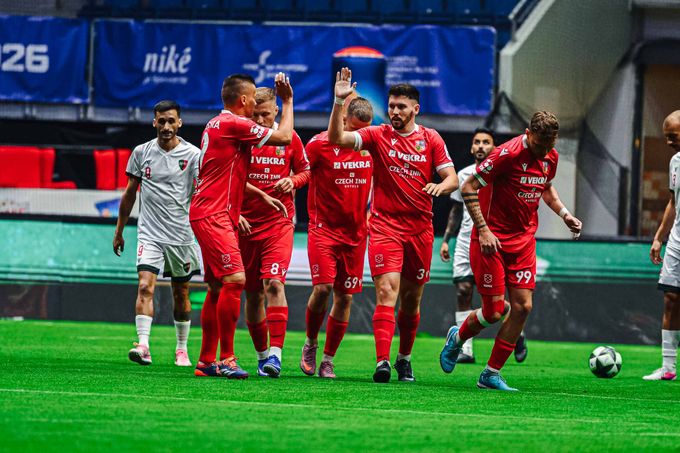 Vítězný začátek ME. Čeští reprezentanti v malém fotbale přejeli Portugalsko Vítězný začátek ME. Čeští reprezentanti v malém fotbale přejeli Portugalsko