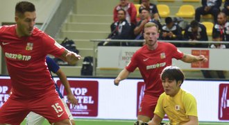 Skvělý start jednadvacítky! Reprezentanti v malém fotbale přejeli Japonsko 7:1