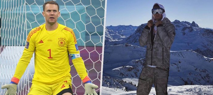 Elitní brankář Bayernu Mnichov Manuel Neuer si zkomplikoval kariéru nehodou na lyžích