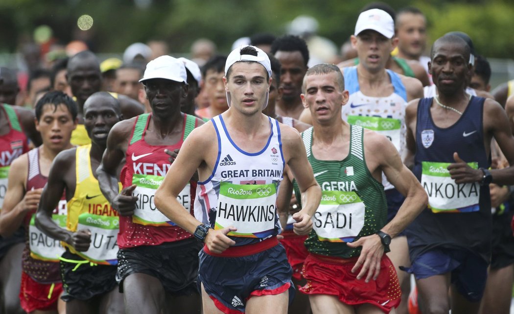 Maratonci na olympijské trati v Riu