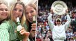 Vondroušová se od svých kamarádek dočkala emotivního přivítání po vítězném finále Wimbledonu