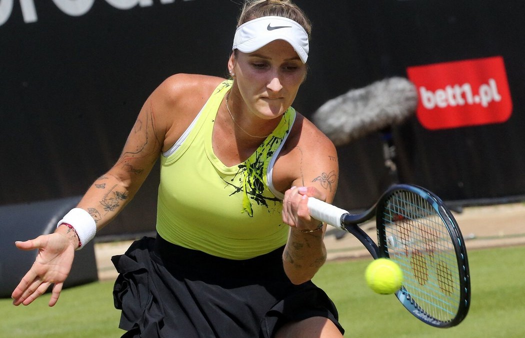Markéta Vondroušová na turnaji v Berlíně prohrála ve čtvrtfinále