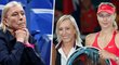 Tenisovou legendu Martinu Navrátilovou naštvala anketa, kde mimo jiné figurovala i Ruska Maria Šarapovová