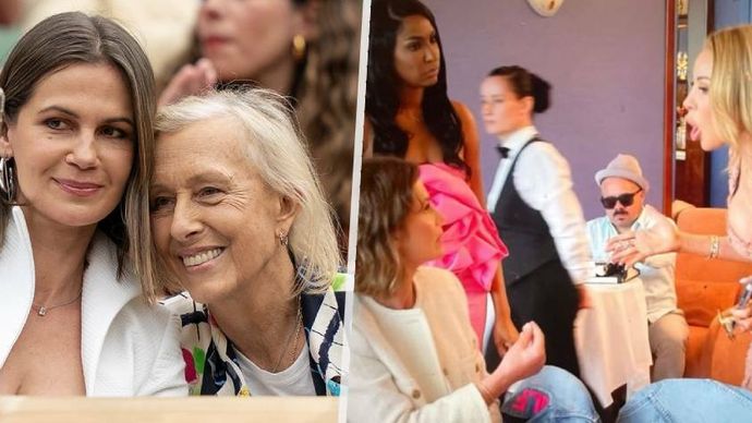 Julie Lemigovová, manželka legendární tenistky Martiny Navrátilové, se pořádně rozzuřila kvůli soutěžící, která urážela její děti