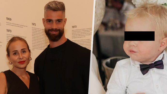 Marvin Salák, nejmladší potomek Michaely a Alexandera Salákových, oslavil první narozeniny.