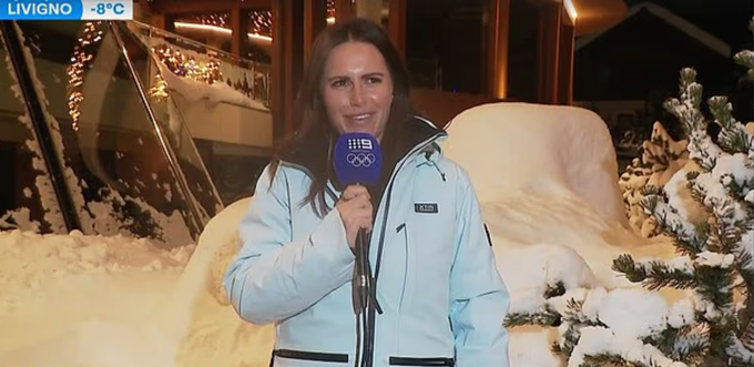 Opilá reportérka na ZOH! Místo sportu vyprávěla o kávě a sněhu, pak se omluvila Opilá reportérka na ZOH! Místo sportu vyprávěla o kávě a sněhu, pak se omluvila