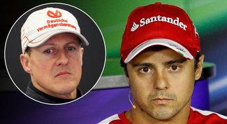 Modlím se za tebe, bratře, vzkázal Schumacherovi parťák Massa