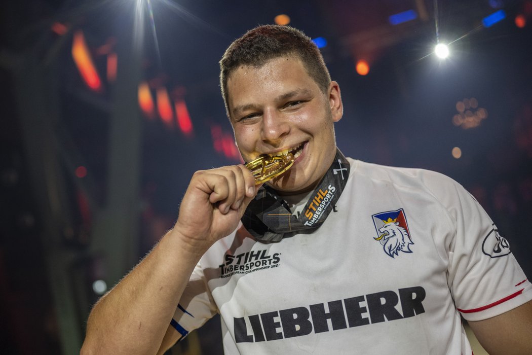 Matyáš Klíma se stal mistrem Evropy juniorů ve STIHL TIMBERSPORTS®