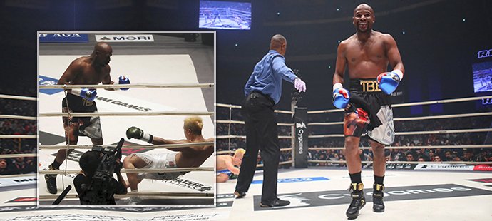 Japonský kicboxer Tenšin Nasukawa, který dostal na Silvestra od Mayweathera nařezáno a ring opouštěl po 140 sekundách v slzách, se přiznal k velké chybě