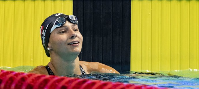 Barbora Seemanová vylepšila v semifinále ME svůj český rekord na 50 m kraul