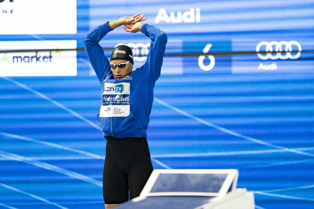 Barbora Seemanová vylepšila v semifinále ME svůj český rekord na 50 m kraul