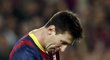 Lionel Messi proměnil penaltu a Barcelona vedla nad AC Milán 1:0