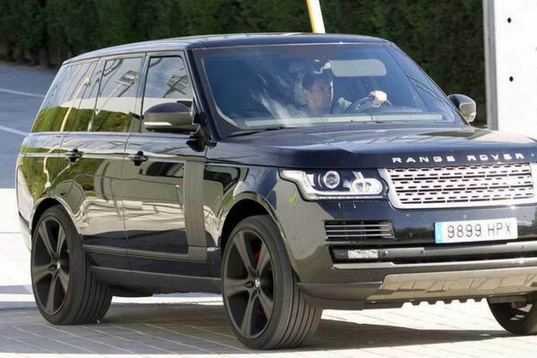 Messi si Range Rover Vogue oblíbil během cest na tréninky