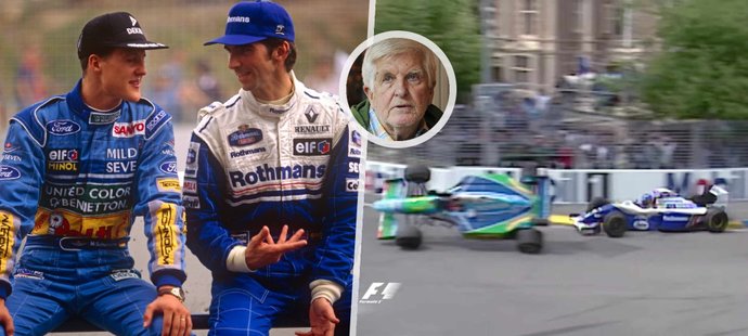 Roger Benoit si myslí, že byl měl Schumacher přijít kvůli srážce o svůj první titul z roku 1994, kdy o triumf soupeřil s Damonem Hillem