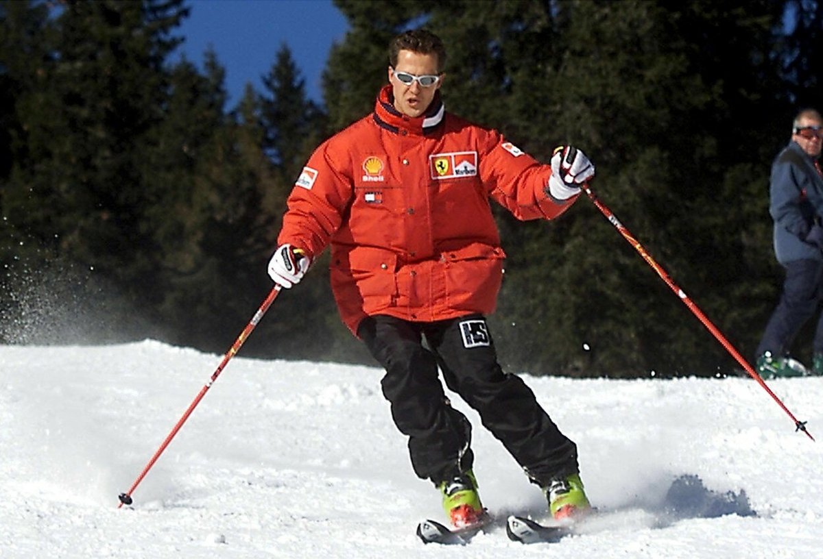 Schumacher si na lyžích přivodil vážný úraz