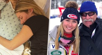 Shiffrinová v den bolestného výročí: Foto s tátou na smrtelné posteli!