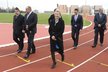 Ministryně školství Kateřina Valachová při otevření stadionu Přátelství na pražském Strahově