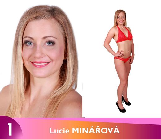 Lucie Minářová, soutěžící o Miss aerobik 2016 Lucie Minářová, soutěžící o Miss aerobik 2016