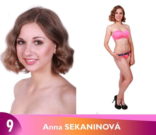 Anna Sekaninová, soutěžící o Miss aerobik 2016 Anna Sekaninová, soutěžící o Miss aerobik 2016