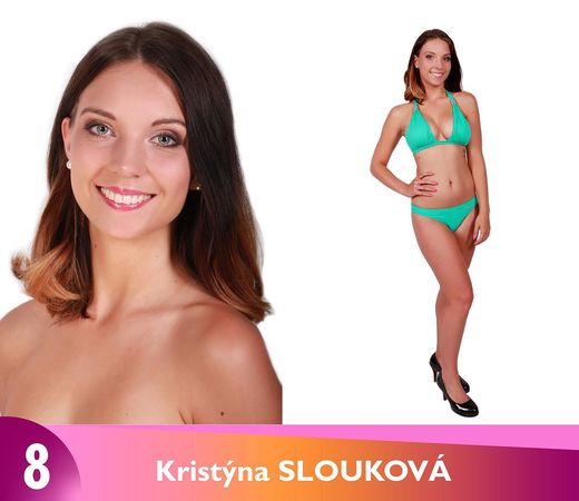 Kristýna Slouková, soutěžící o Miss aerobik Kristýna Slouková, soutěžící o Miss aerobik