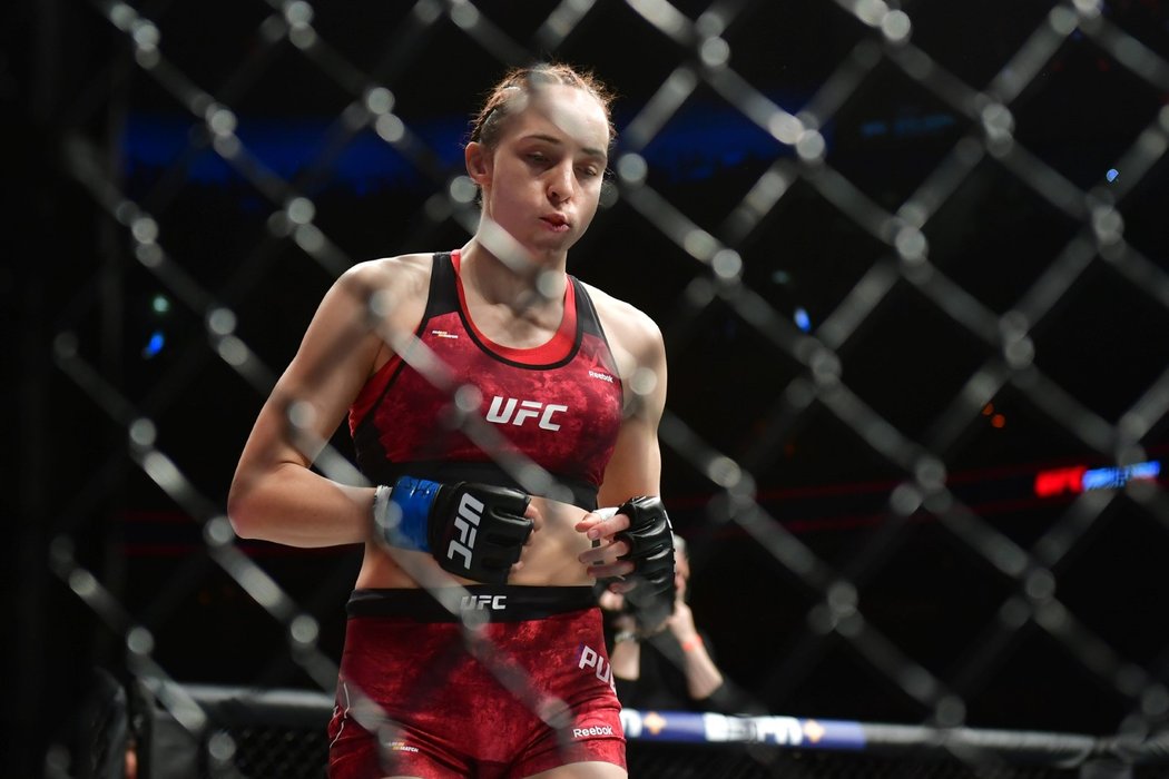 Česká MMA bojovnice Lucie Pudilová.