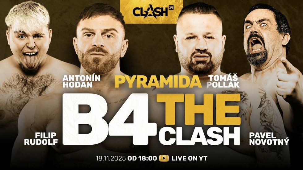 Na akci Clash 14 se představí také bývalý starosta Řeporyjí Ondřej Novotný