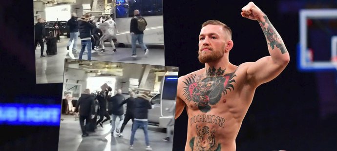 Irský MMA bojovník Conor McGregor napadl protivníkův autobus