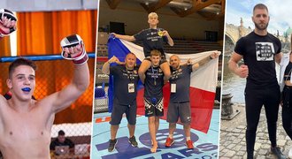 Zlatá senzace! Mladí Češi ovládli evropské MMA, fandil jim i Procházka