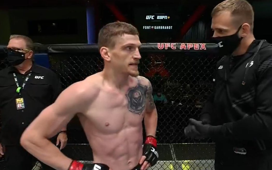 David Dvořák vyhrál i svůj třetí zápas v UFC