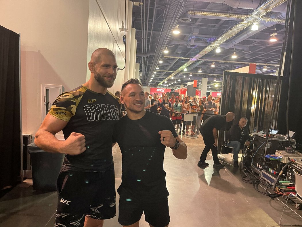 Procházka se světoznámým zápasníkem MMA Michaelem Chandlerem