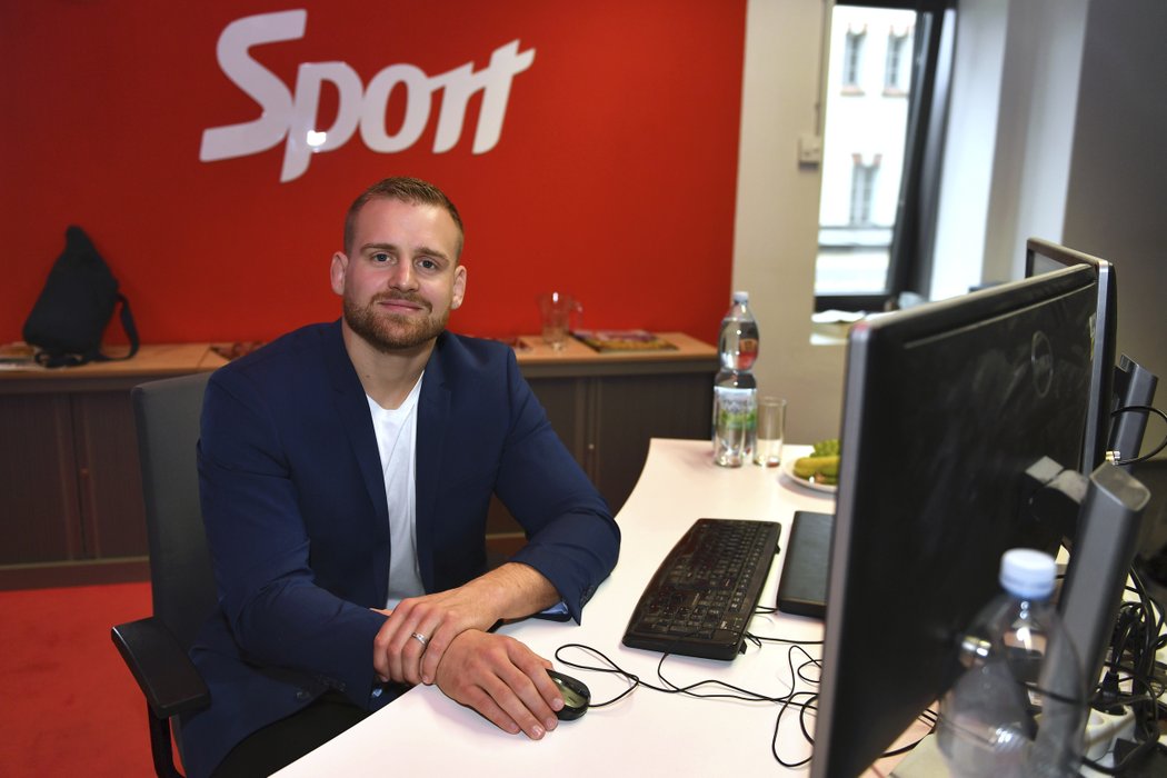 Patrik Kincl při online rozhovoru se čtenáři iSport.cz